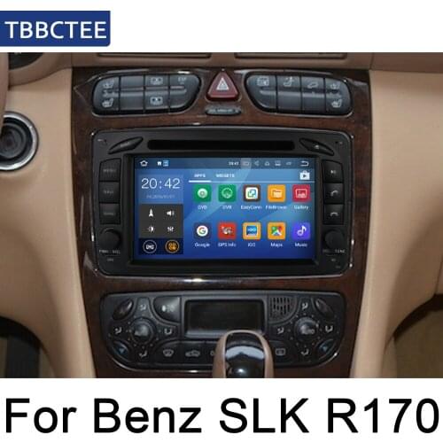 For Mercedes Benz SLK W1070 1998~2002 NTG Android Car DVD GPS Navi player Navigation WiFi BT Mulitmedia system audio