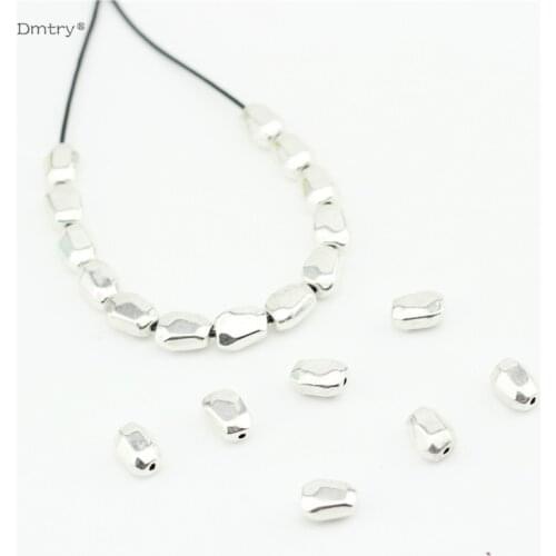 Dmtry 20pcs/lot Fashion Findings Vintage Retro Spacer Beads Wholesale Beading Jewelry Handmade DIY Mental Beads Handmad LC0218