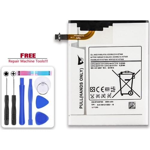 EB-BT230FBE for Samsung Tablet Battery For Samsung Galaxy Tab 4 7.0 7.0" T230 T231 T235 SM-T230 SM-T231 SM-T235 Battery 4000mAh