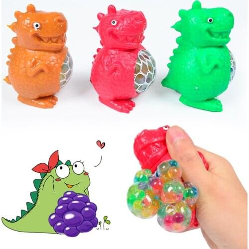 Fidget Toys Ball Creative Cute Children Adult Pinching Toy Stress Relief Particle Ball Dinosaur Eggs Pressure Release Toy