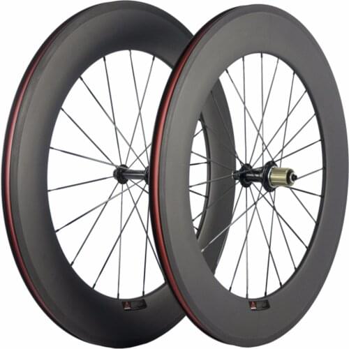 Fast shipping 88mm Carbon Road Wheelset Basalt Brake Powerway Ceramic R13 Bicycle Wheels Clincher 23mm width Bike Racing Wheel