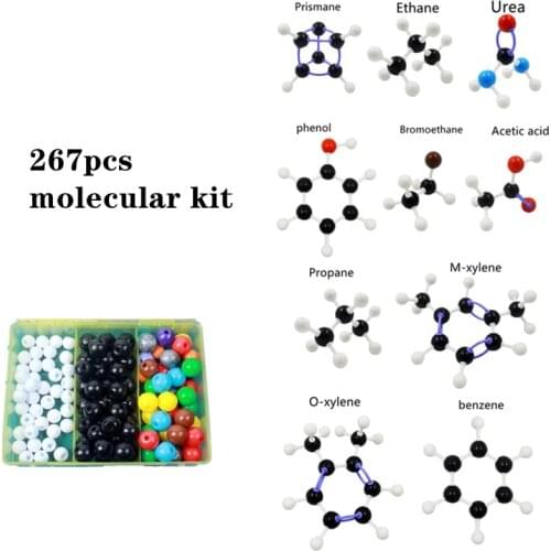 Organic Chemistry Atom Molecular Model Kit Set Without Box
