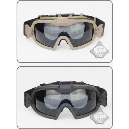 New FMA Regulator Updated Version Goggle With Fan Glasses Tactical Cycling Eye Protection For Skilling & Ciclismo TB1029 BK/DE