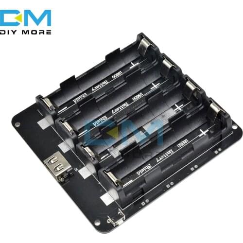 2X 4X 18650 Lithium Battery Shield V8 V9 Mobile Power Expansion Board Module 5V/3A 3V/1A Micro USB for Arduino ESP32