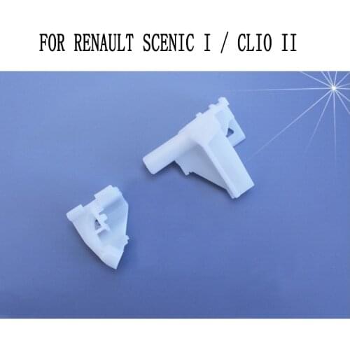 PLASTIC SLIDERS / CLIPS FOR RENAULT SCENIC MK1 I 1 / CLIO MK2 II 2 WINDOW REGULATOR REPAIR CLIPS FRONT RIGHT 7700842246