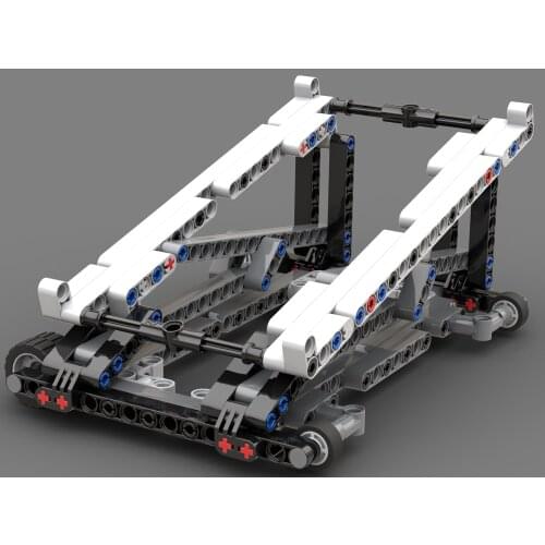 2020 new technology 1:8 Scale Small Particle Building Block MOC Car Display Bracket Holder Bricks for 42115