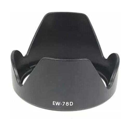 Free shipping EMS for CANON EW-78D Camera EW78D Lens Hood 70 d 760d 80 d 700D 650D 600D 70D 60D 7D 60D T3i T2i T1i 72 mm 18-200