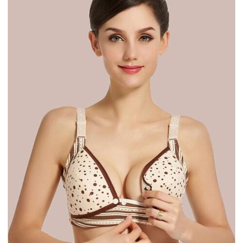 Feeding Bras Wirefree Nursing Pregnancy Clothes Maternity Breastfeeding Underwear Cozy Soft Cotton Women Brand Breathable Breast