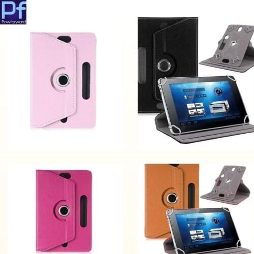 For 3Q Qoo! Surf QS0741E/VM0711A/RC0702B/QS0701B 7"inch 360Degree Rotating Universal Tablet PU Leather cover case Free Gift