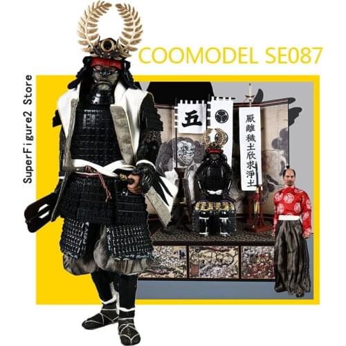 COOMODEL SE087 For Collection 1/6 Scale SHOGUN TOKUGAWA IEYASU 12'' Male Subway Shark Shaped Black Series Model for Fans Gifts