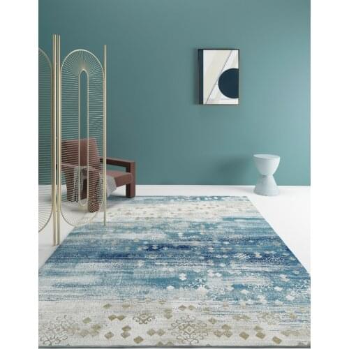 Luxurious living room carpet, bedroom full of tea table carpet, thickened modern room carpet, bedside carpet, Nordic style