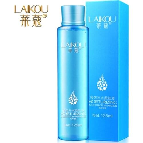 LAIKOU Hyaluronic Acid 125ml Moisture Replenishment Toner Face Toners Skin Care Refreshing Whitening Skin Treatment Beauty Face