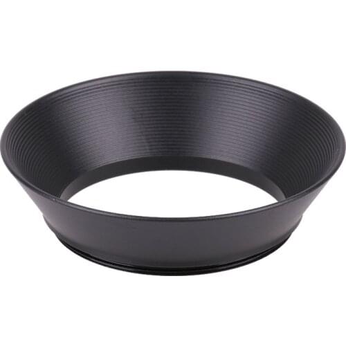 10pcs Camera Lens Hood Metal Wide Angle horn Type 30mm 30.5mm 34mm 37mm 39mm 40.5mm 43mm 46mm For 10mm 20mm wide angle Lens