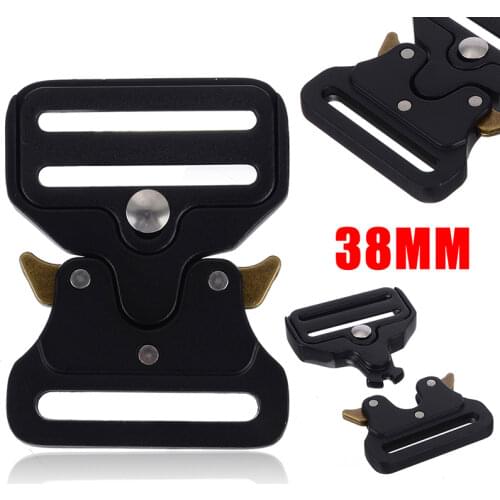 2 Sizes Metal Strap Buckles For Webbing DIY Bag Luggage Clothes Accessories Clip Buckles