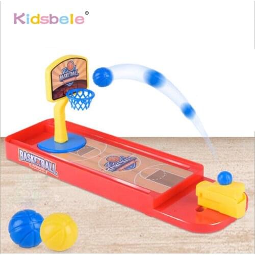 Mini Basketball Shooting Toys Interesting Desktop Portable Travel Game Set For Indoor/Outdoor Gift Toys For Kids Age 3