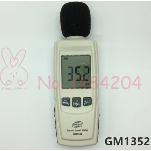 Handheld Sound Level Meter GM1352 Benetech 30~130 dBA Noise Testing Decibel Tester