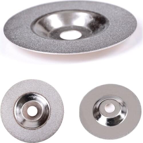 1PC 100mm Diamond coated Grinding Polishing Grind Disc Saw Blade Rotary Wheel Silver Tone Wholesale Low Price