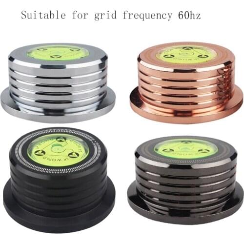 Universal 60Hz LP Vinyl Record Player Disc Turntable Stabilizer Weight Clamp Disc Stabilizer
