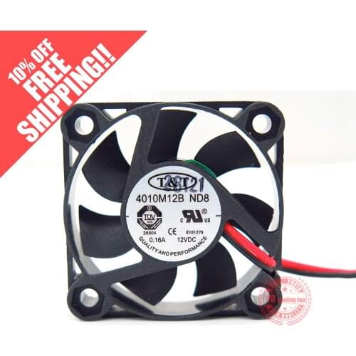 T&T 4010H12B NF1 12V 0.18A cooling fan