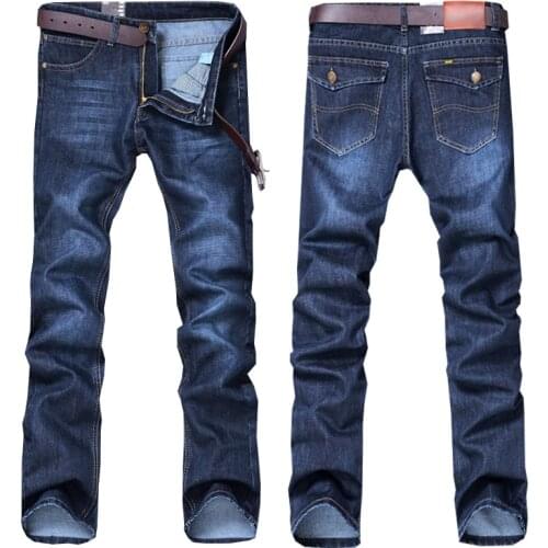 2021 Spring And Autumn Mens A Bariety Of Styles Classic Jeans Elastic Mens Stretch-fit Jeans Business Casual Classic Style