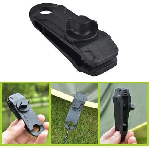 1pcs Temt Tarp Clips - Heavy Duty Wimdproof Awmimg Clamp Grip -Temt Clips Accessory Campimg Tarps Caravam Gardem Shade m