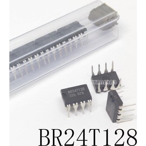 100pcs X BR24T128 BR24T128-W NEW Free Shipping