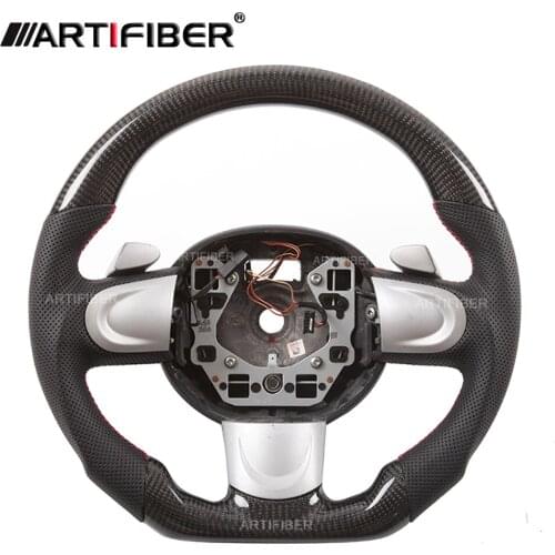 100% Real Carbon Fiber Steering Wheel for MINI R54 R55 R56 R57 R58 R59 R60 R61