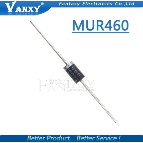 20pcs MUR460R DO-201 4A 600V line recovery type diode MUR460