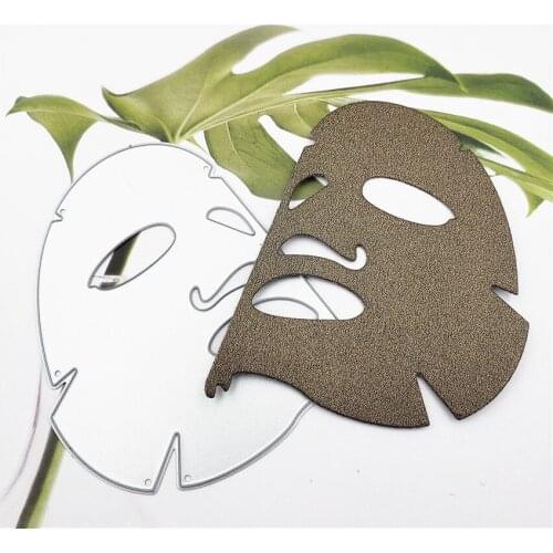 7.3x8.1cm Face film paper die Cutting dies metal crafts paper die-cutting /DIY embossing Easter Halloween Scrapbooking