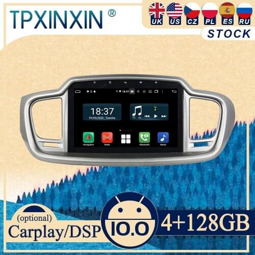 PX6 For KIA Sorento 2016 2017 2018 2019 Android 10 Carplay Radio Player Car GPS Navigation Head Unit Car Stereo WIFI DSP BT