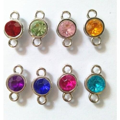 New 8 Color Little Beads 2cm Double crane Acrylic Beads DIY Jewelry Making Part Accessories Girls Charming For Keychain For Toy