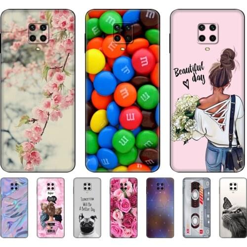 For Xiaomi Redmi Note 9S Case Note 9 Soft Silicon Phone Cover For Redmi Note 9 Pro Back Note9S Note9Pro Note9 bag black tpu case