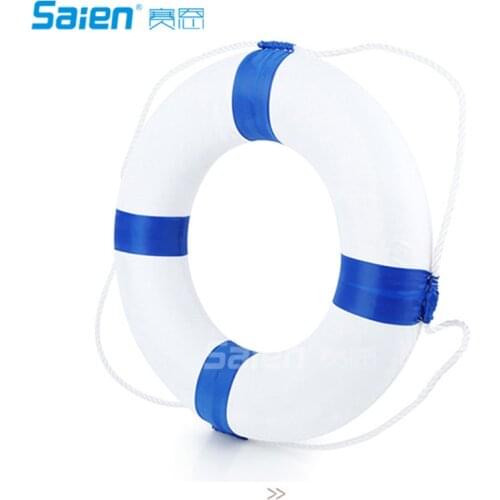 52cm/20.5inch diameter Welcome Cloth Decorative Life Ring, Buoy Home Wall Nautical Decor(red)