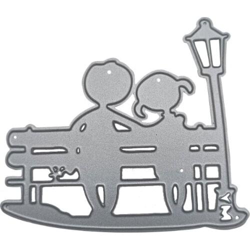 Boy Girl Metal Cutting Dies Stencil DIY Scrapbooking Album Paper Card Template Mold Embossing Craft Decoration