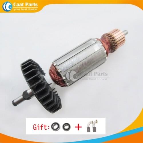 AC220-240V Drive Shaft Electric Hammer Armature Rotor for MAKITA 100 9523NB 9524NB 9525NB 517303-0 518835-0