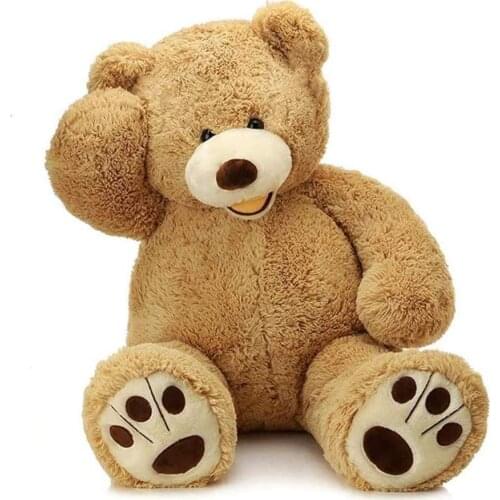 Giant Teddy Bear Plush Toys For Girls Stuffed Doll Soft Big High Quality Unstuffed Empty Bear skin Valentines Day Gift For Kids