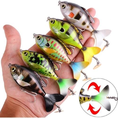9.7cm Faux Fish Lure Fake Hard Bait with Lifelike 3D Eyes Floating Crankbait Wobbler Bass Topwater Fishing Gear Tackle Tool