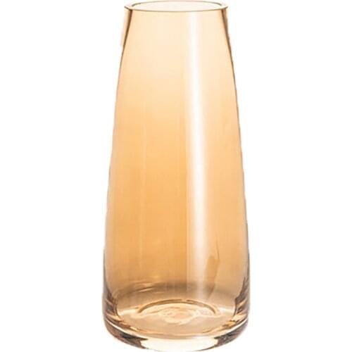 Classic Multicololr Tall Glass Vases Flower Pot Basket Bottles Decoration Home Nordic Dried Transparent Hydroponic Thicken Vase