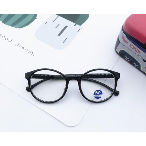 Round Anti Blue Light Blocking Glasses Kids Children Girls Boys Shades Child Vintage Eyewear Eyeglasses Gafas Oculos