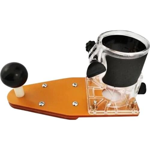 Guide Table Electric Wood Milling Chamfering Spinner Accessory Engraving and Slotting Trimming Chamfering Guiding Arc