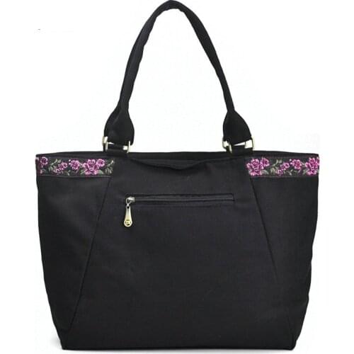 The new national package yunnan embroidery bags recreational canvas bag handbag