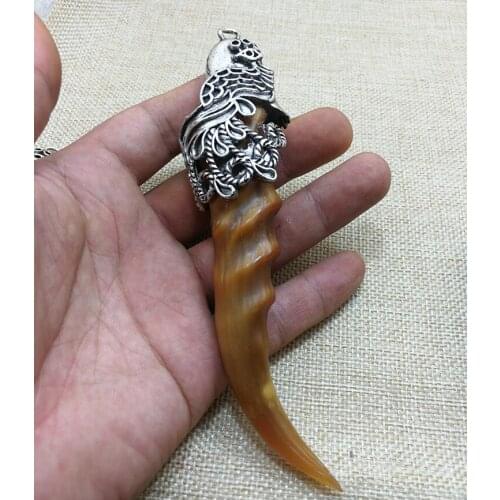 Huangyangjiao handlebar, Yangjiao point hanging, car hanging, personality bone carving horniness