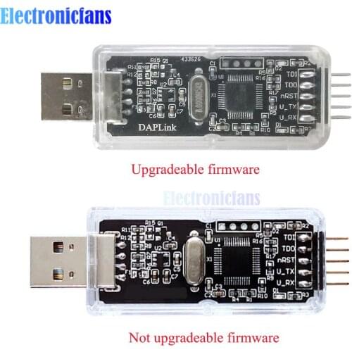 3.3V CMSIS DAP/DAPLink Simulator STM32 Cortex-M Core MCU Debugger Downloader JTAG SWD Serial Port Downloader Board