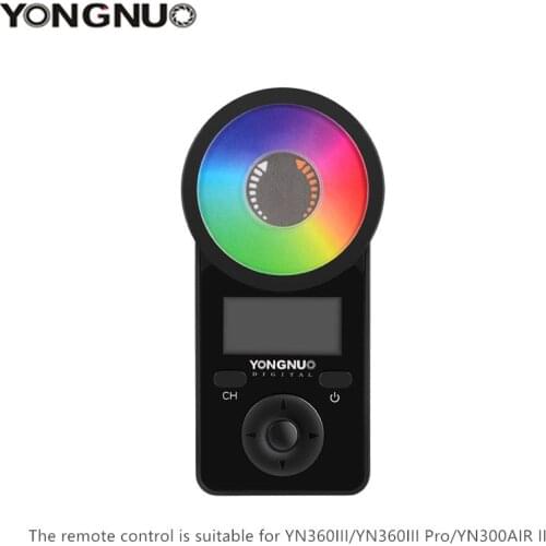 YONGNUO LED Remote control for YN300AIR II/YN360III/YN360III Pro Portrait Live Video Selfie Light trigger