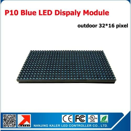 TEEHO P10 blue color outdoor LED display module 320*160mm p10 led display panel