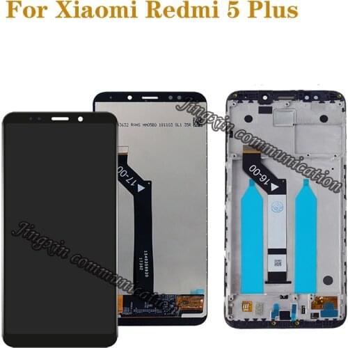 5.99" NEW LCD For Xiaomi Redmi 5 Plus LCD Display Touch Screen for Redmi5 Plus LCD Digitizer Replacement Repair Spare Parts