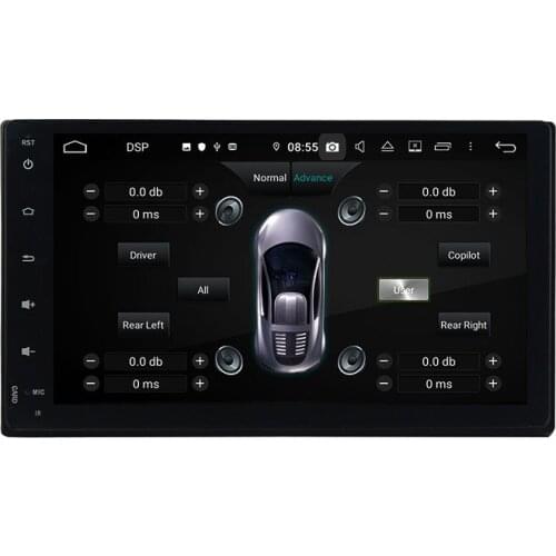 9" Android 9.0 PX6 Car Stereo For Toyota Fortuner 2016-2017 Car Radio 6 Core Audio Touch Screen 4G+64G Multimedia Player DSP