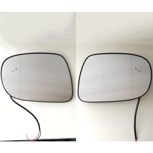 Car accessories Hengfei Mirror galss lens for Lexus ES IS 2006-2012 Rear view lens Blind spot light