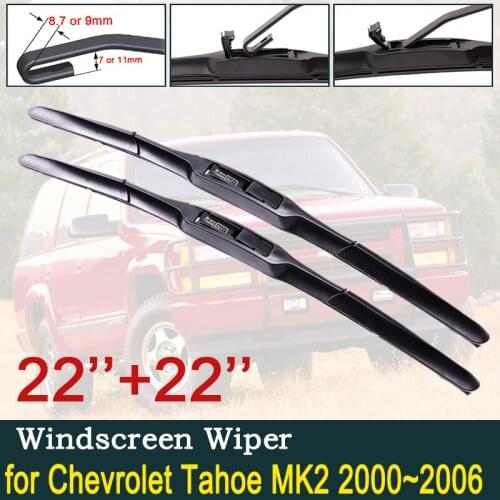 For Chevrolet Tahoe Sonora MK2 GMC Yukon 2000 2001 2002 2003 2004 2005 2006 Car Wiper Blade Windscreen Wipers Car Accessories