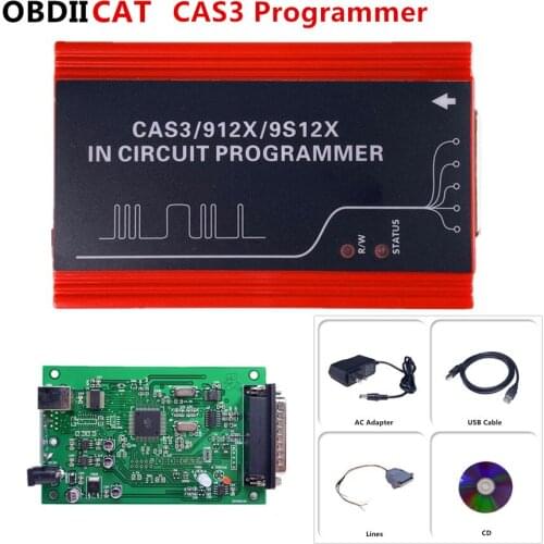 DHL Free For B-M-W Key Programmer CAS3/912X/9S12X in Circuit Programmer Super Function CAS 3 Programmer Tool
